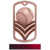 Hasty Awards Dogtag Baseball Medal M-785C Hasty Awards Dogtag Baseball Medal M-785C