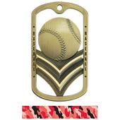 Hasty Awards Dogtag Baseball Medal M-785C