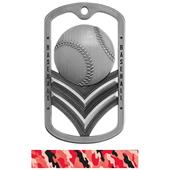 Hasty Awards Dogtag Baseball Medal M-785C