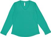 LAT Sportswear Ladies French Terry V-Neck LAT Sportswear Ladies French Terry V-Neck