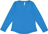 LAT Sportswear Ladies French Terry V-Neck LAT Sportswear Ladies French Terry V-Neck