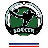 Hasty Awards Glow in the Dark Soccer Medal Hasty Awards Glow in the Dark Soccer Medal