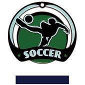 Hasty Awards Glow in the Dark Soccer Medal