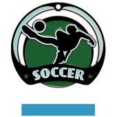 Hasty Awards Glow in the Dark Soccer Medal