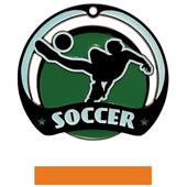 Hasty Awards Glow in the Dark Soccer Medal