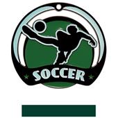 Hasty Awards Glow in the Dark Soccer Medal