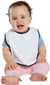 LAT Sportswear Infant Velcro Contrast Bib