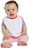 LAT Sportswear Infant Velcro Contrast Bib