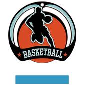 Hasty Awards Glow in the Dark Basketball Medal