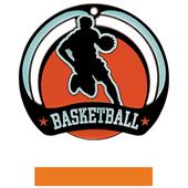 Hasty Awards Glow in the Dark Basketball Medal