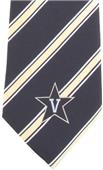 Eagles Wings NCAA Vanderbilt Commodores Stripe Tie
