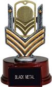 Hasty Awards 6" Basketball Dog Tag Trophy Hasty Awards 6" Basketball Dog Tag Trophy