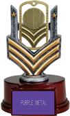 Hasty Awards 6" Basketball Dog Tag Trophy Hasty Awards 6" Basketball Dog Tag Trophy