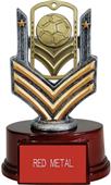 Hasty Awards 6" Soccer Dog Tag Trophy