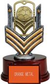 Hasty Awards 6" Soccer Dog Tag Trophy Hasty Awards 6" Soccer Dog Tag Trophy
