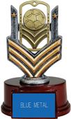 Hasty Awards 6" Soccer Dog Tag Trophy Hasty Awards 6" Soccer Dog Tag Trophy