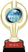 Gold Hurricane 7" Action Swimming Trophy Gold Hurricane 7" Action Swimming Trophy