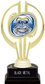 Gold Hurricane 7" HD Swimming Trophy Gold Hurricane 7" HD Swimming Trophy