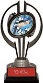 Black Hurricane 7" Bust-Out Swimming Trophy Black Hurricane 7" Bust-Out Swimming Trophy