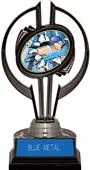 Black Hurricane 7" Bust-Out Swimming Trophy Black Hurricane 7" Bust-Out Swimming Trophy