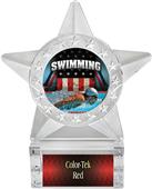 Hasty Awards 6" Star Ice Patriot Swimming Trophy Hasty Awards 6" Star Ice Patriot Swimming Trophy