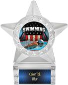 Hasty Awards 6" Star Ice Patriot Swimming Trophy Hasty Awards 6" Star Ice Patriot Swimming Trophy
