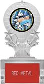 Hasty Award 7" Shoot Star Ice Bust-Out Swim Trophy Hasty Award 7" Shoot Star Ice Bust-Out Swim Trophy