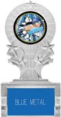 Hasty Award 7" Shoot Star Ice Bust-Out Swim Trophy Hasty Award 7" Shoot Star Ice Bust-Out Swim Trophy