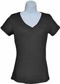 Trecento Ladies/Juniors Short Sleeve V-NeckTee