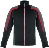 North End Mens Strike Color-Block Fleece Jacket