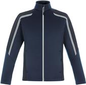 North End Mens Strike Color-Block Fleece Jacket