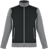 North End Mens Victory Hybrid Fleece Jacket