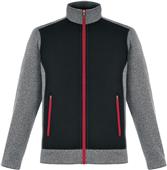 North End Mens Victory Hybrid Fleece Jacket