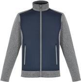 North End Mens Victory Hybrid Fleece Jacket
