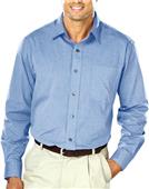 Blue Generation Men's Heathered Crossweave Shirts Blue Generation Men's Heathered Crossweave Shirts