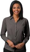 Blue Generation Ladies Heathered Crossweave Shirts Blue Generation Ladies Heathered Crossweave Shirts