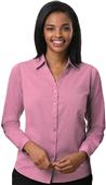 Blue Generation Ladies Heathered Crossweave Shirts Blue Generation Ladies Heathered Crossweave Shirts
