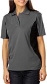 Blue Generation Ladies Colorblock Wicking Polo Blue Generation Ladies Colorblock Wicking Polo