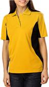 Blue Generation Ladies Colorblock Wicking Polo Blue Generation Ladies Colorblock Wicking Polo
