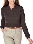 Blue Generation Ladies Long Sleeve Polo Blue Generation Ladies Long Sleeve Polo