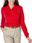 Blue Generation Ladies Long Sleeve Polo Blue Generation Ladies Long Sleeve Polo