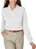 Blue Generation Ladies Long Sleeve Polo Blue Generation Ladies Long Sleeve Polo