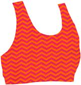 Boxercraft Support Your Team Chevron Sports Bras