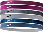 NIKE Printed Headbands (assorted 6pk) NIKE Printed Headbands (assorted 6pk)