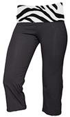 Boxercraft Women's & Girl's Zebra Practice Capris