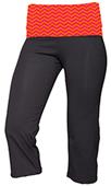 Boxercraft Women's/Girl's Chevron Practice Capris