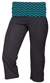Boxercraft Women's/Girl's Chevron Practice Capris