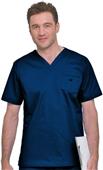 Landau Men's Stretch V-Neck Scrub Tops Landau Men's Stretch V-Neck Scrub Tops