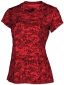 Baw Ladies Xtreme-Tek Digital Camo T-Shirt Baw Ladies Xtreme-Tek Digital Camo T-Shirt
