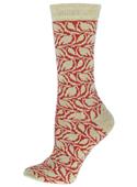B.ella Vine Cotton Crew Socks